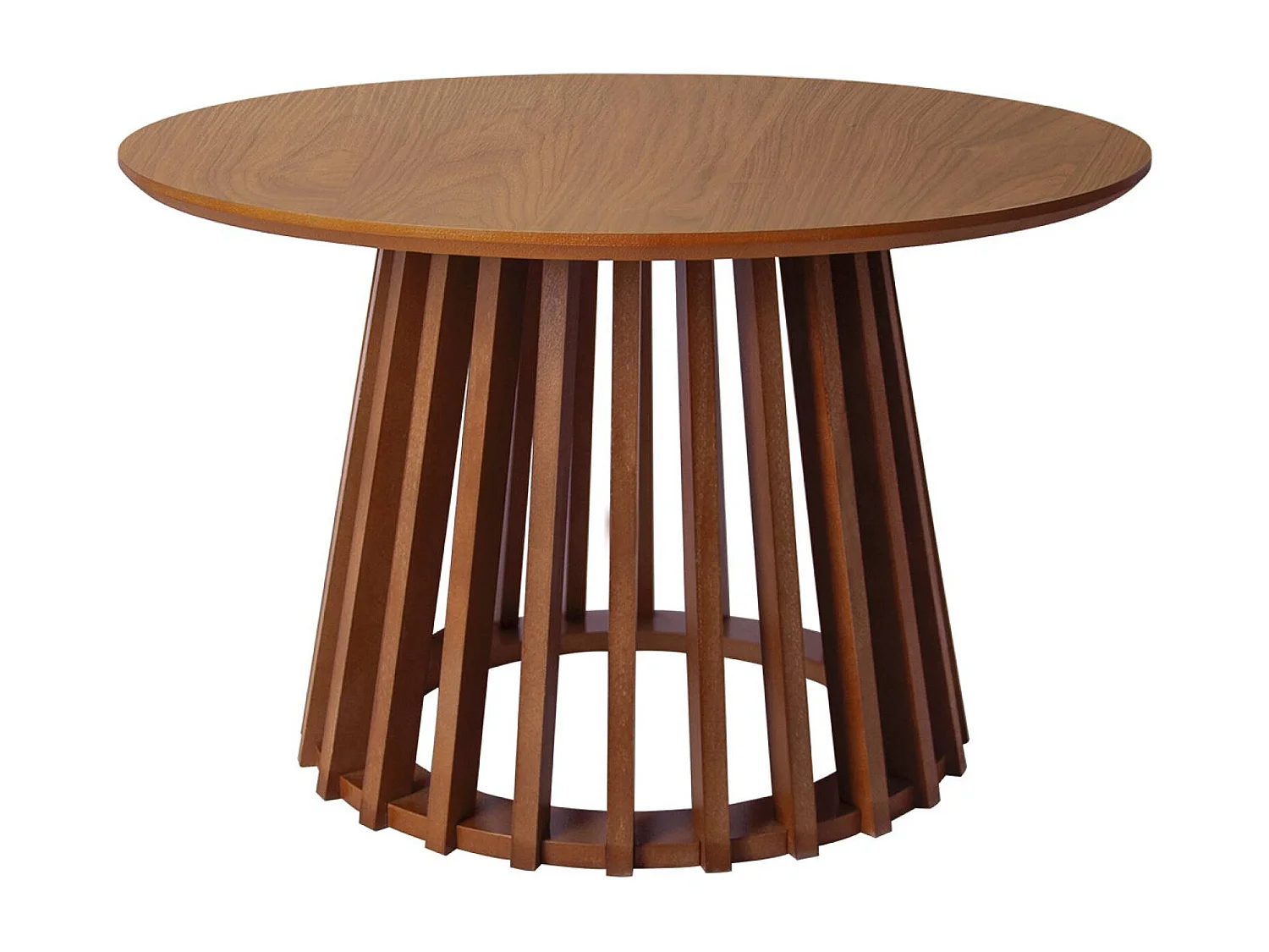 Set di 2 tavolini rotondi in noce ø40cm e ø60cm i sweeek