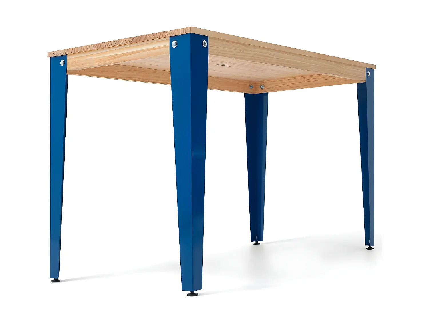 Mesa Consola Lunds estilo nórdico  39x70x75cm  Azul – Natural