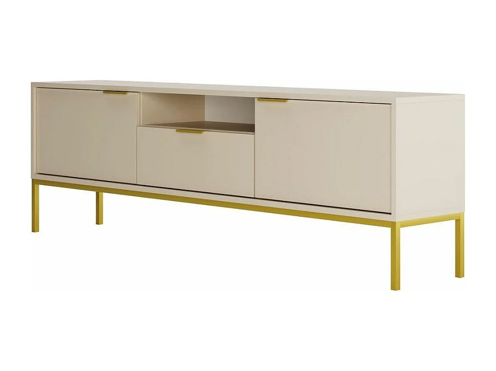 Szafka RTV AUSTIN 175 kaszmir/złota