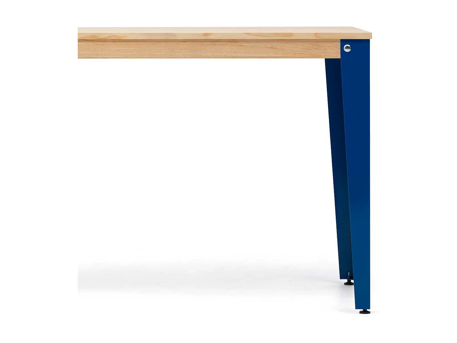 Console  Lunds 39x110x75cm  Bleu-Naturel. Box Furniture
