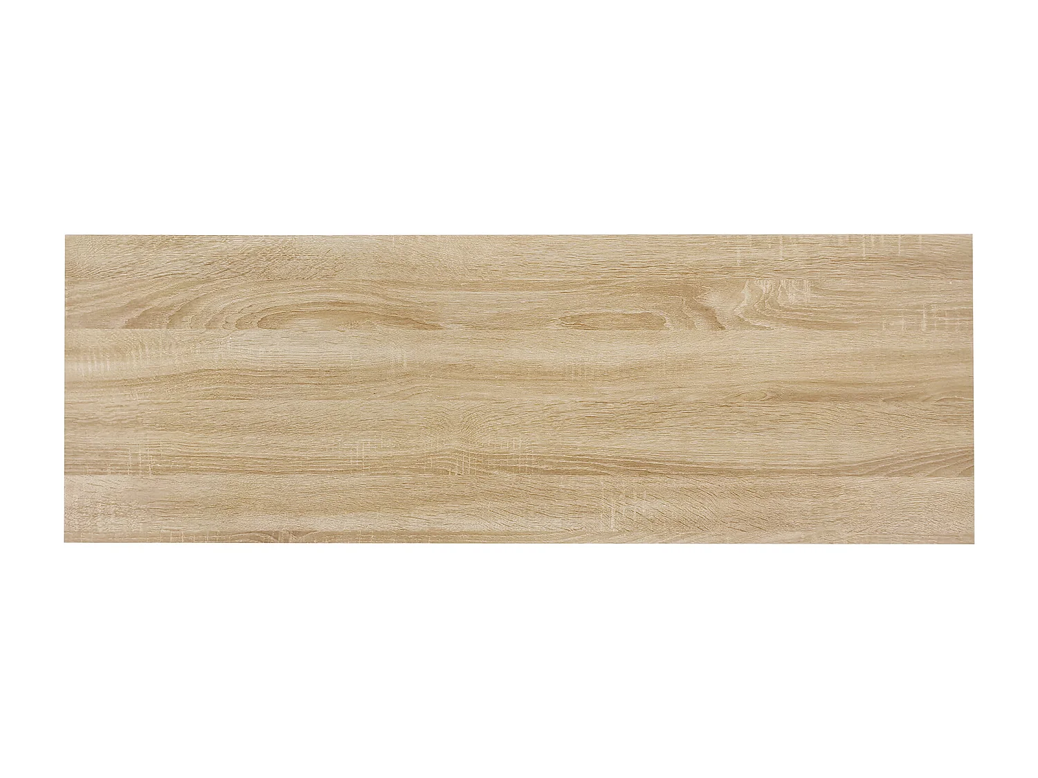 Buffet commode blanc et bois avec portes et tiroirs texture concave et convexe 120x40x80cm GHEVRUD