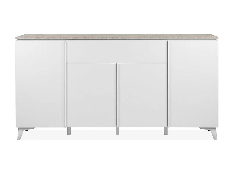 Aparador Bertrix 4 Puertas 177X92X40 Blanco