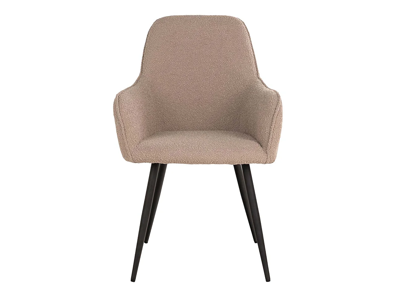 Harbo Esszimmerstuhl bouclé beige.