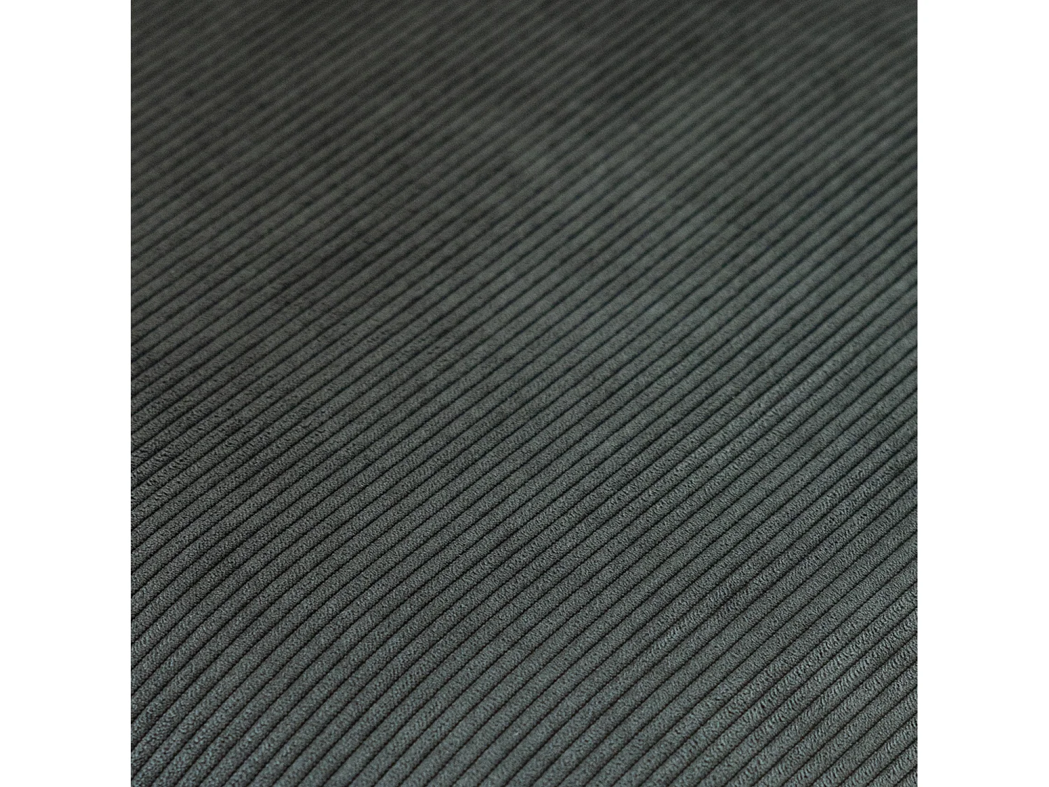 Lot de 2 chaises en velours côtelé vertes NILSA - HAPPY GARDEN