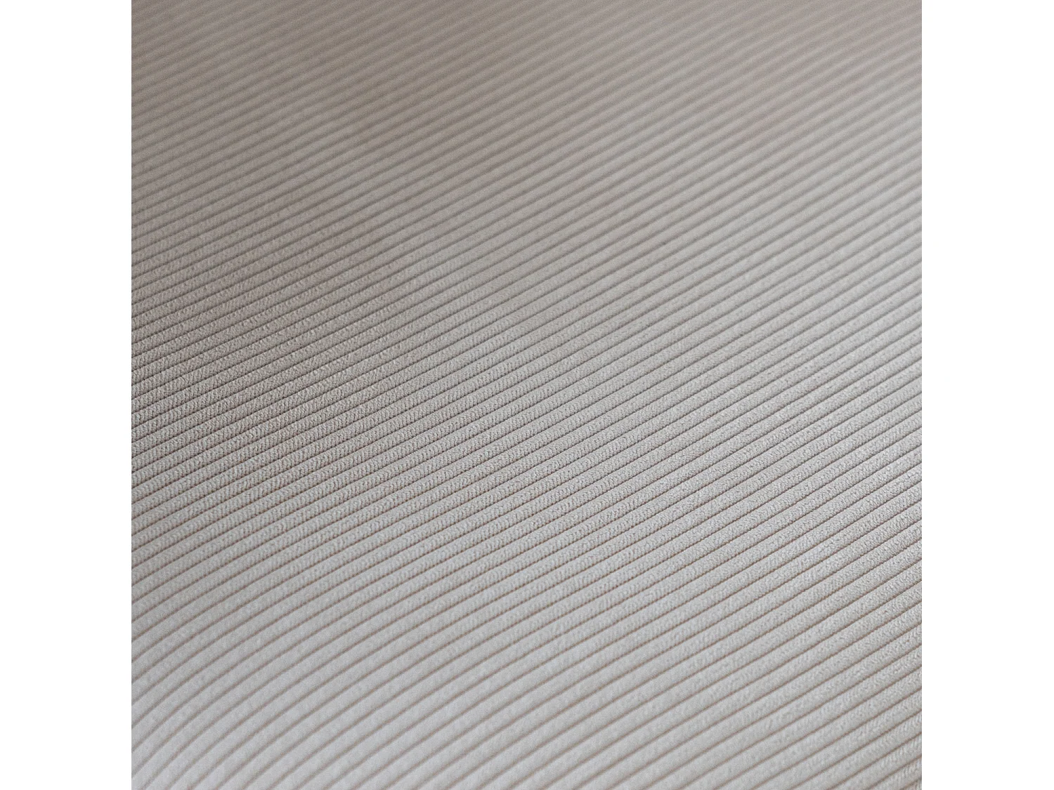 2er Set Stühlen aus Cord beige NILSA