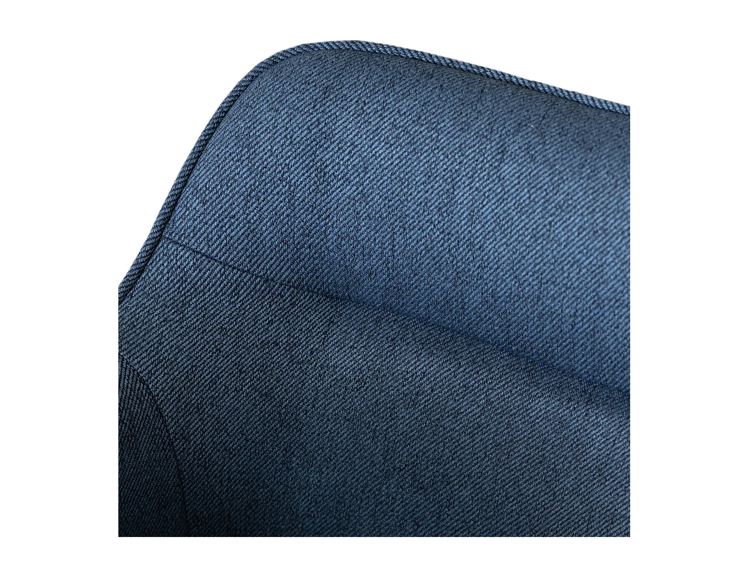 Lot de 2 chaises en tissu bleu DANNA - HAPPY GARDEN