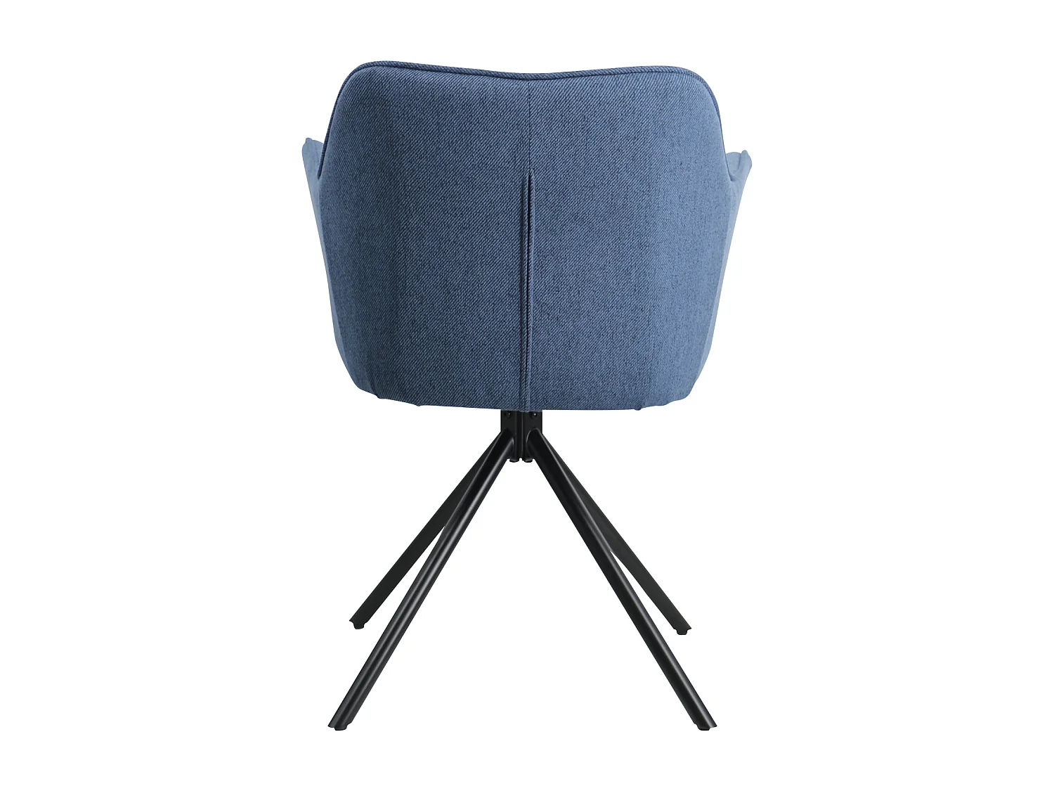 Lot de 2 chaises en tissu bleu DANNA - HAPPY GARDEN