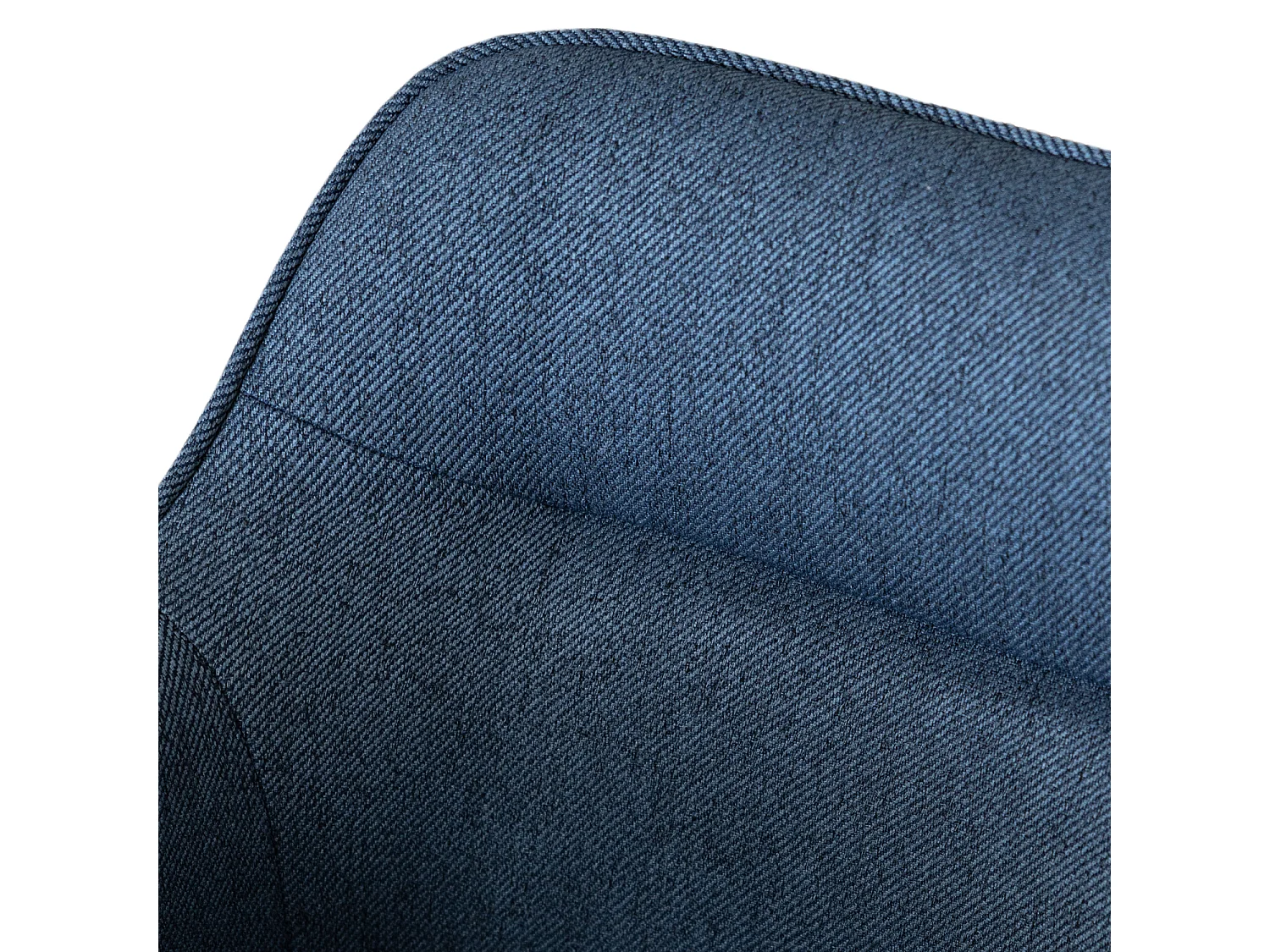 Lot de 2 chaises en tissu bleu DANNA - HAPPY GARDEN