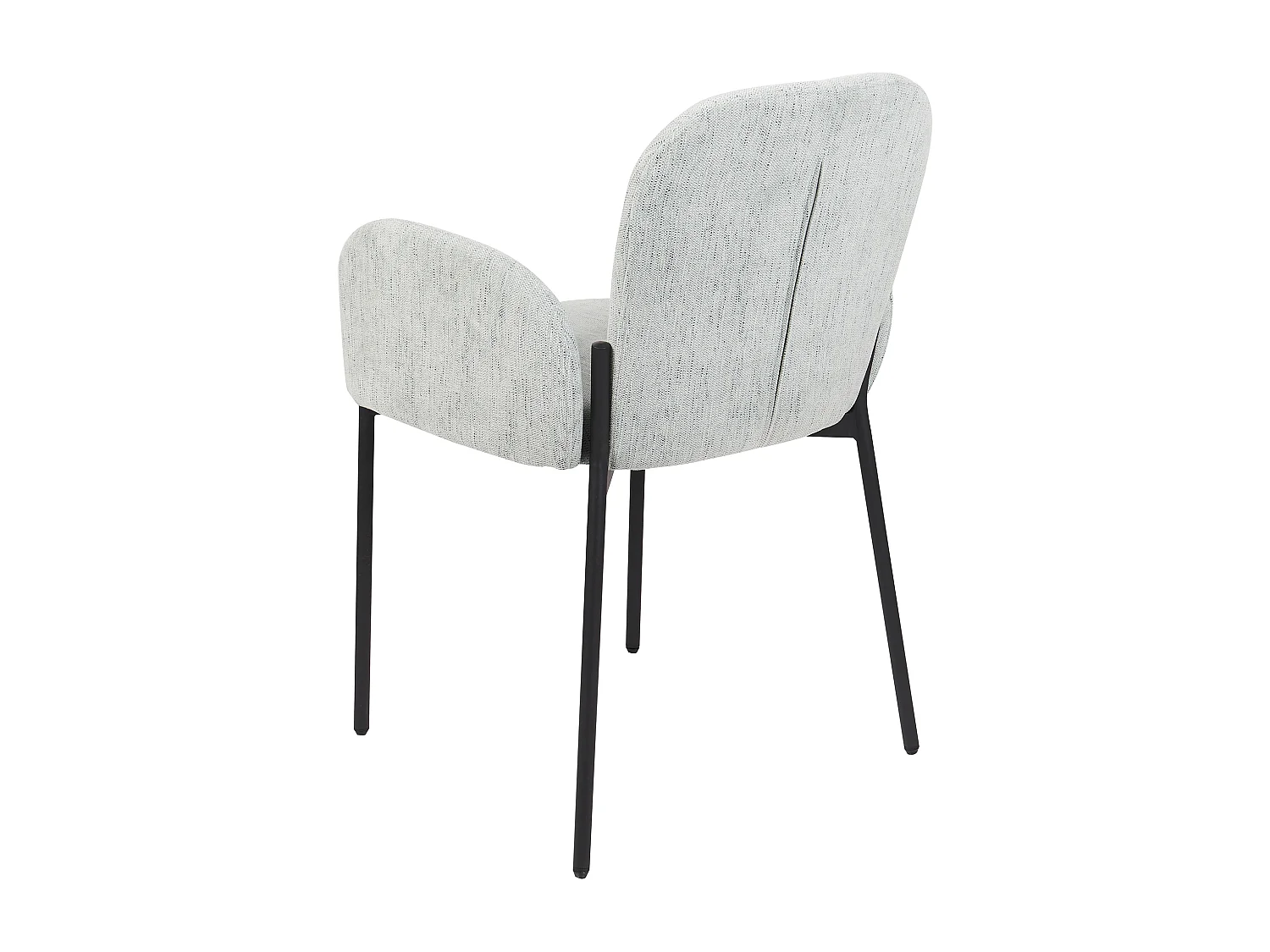 Lot de 2 chaises de salle à manger ALBEE Vert menthe