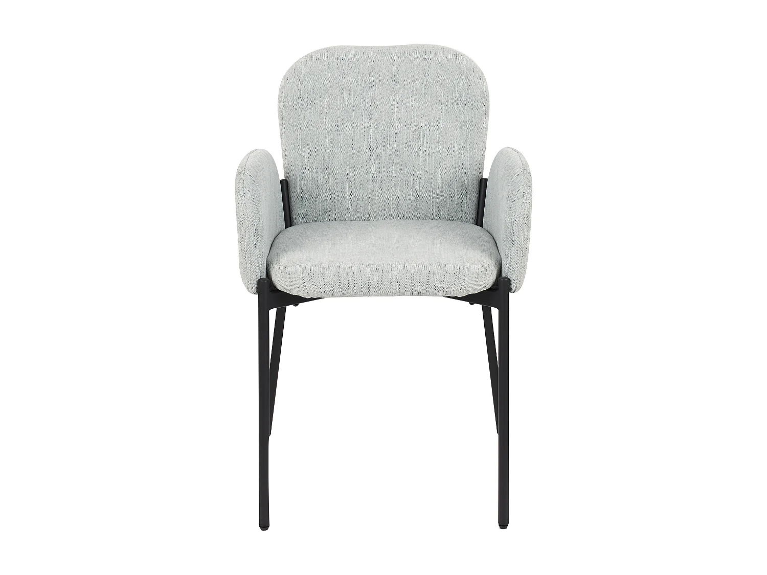 Lot de 2 chaises de salle à manger ALBEE Vert menthe