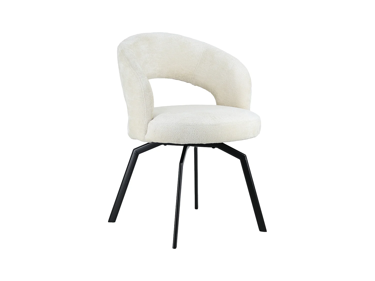 Sedia EHBA in ciniglia beige - HAPPY GARDEN