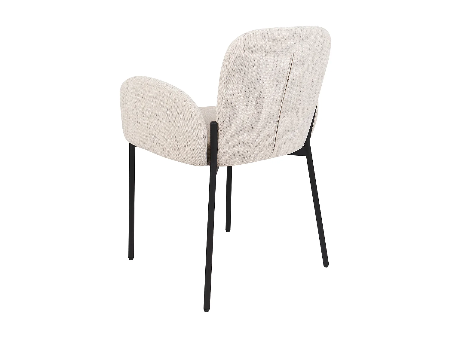 Lot de 2 chaises de salle à manger ALBEE Beige