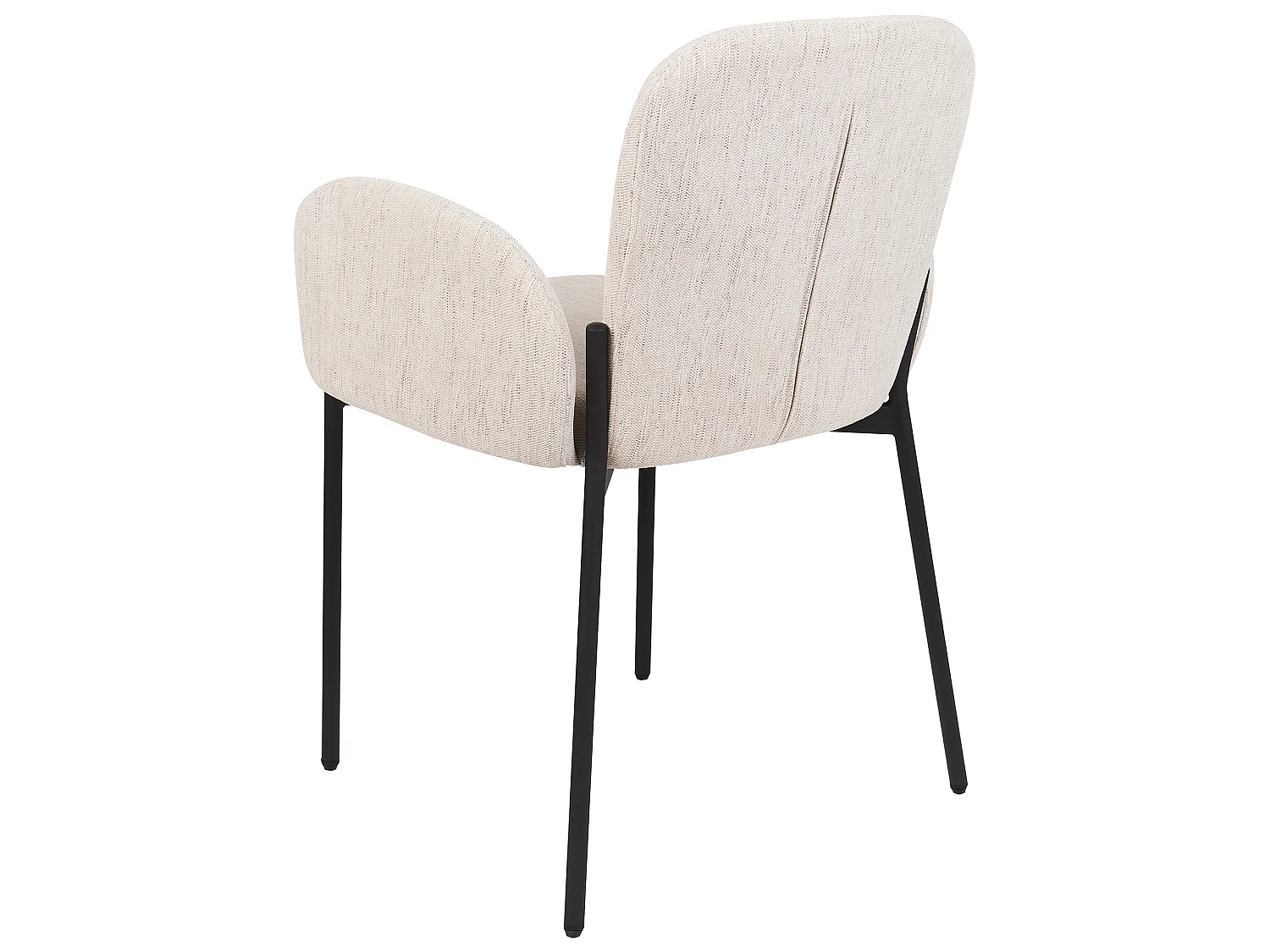 Lot de 2 chaises de salle à manger ALBEE Beige