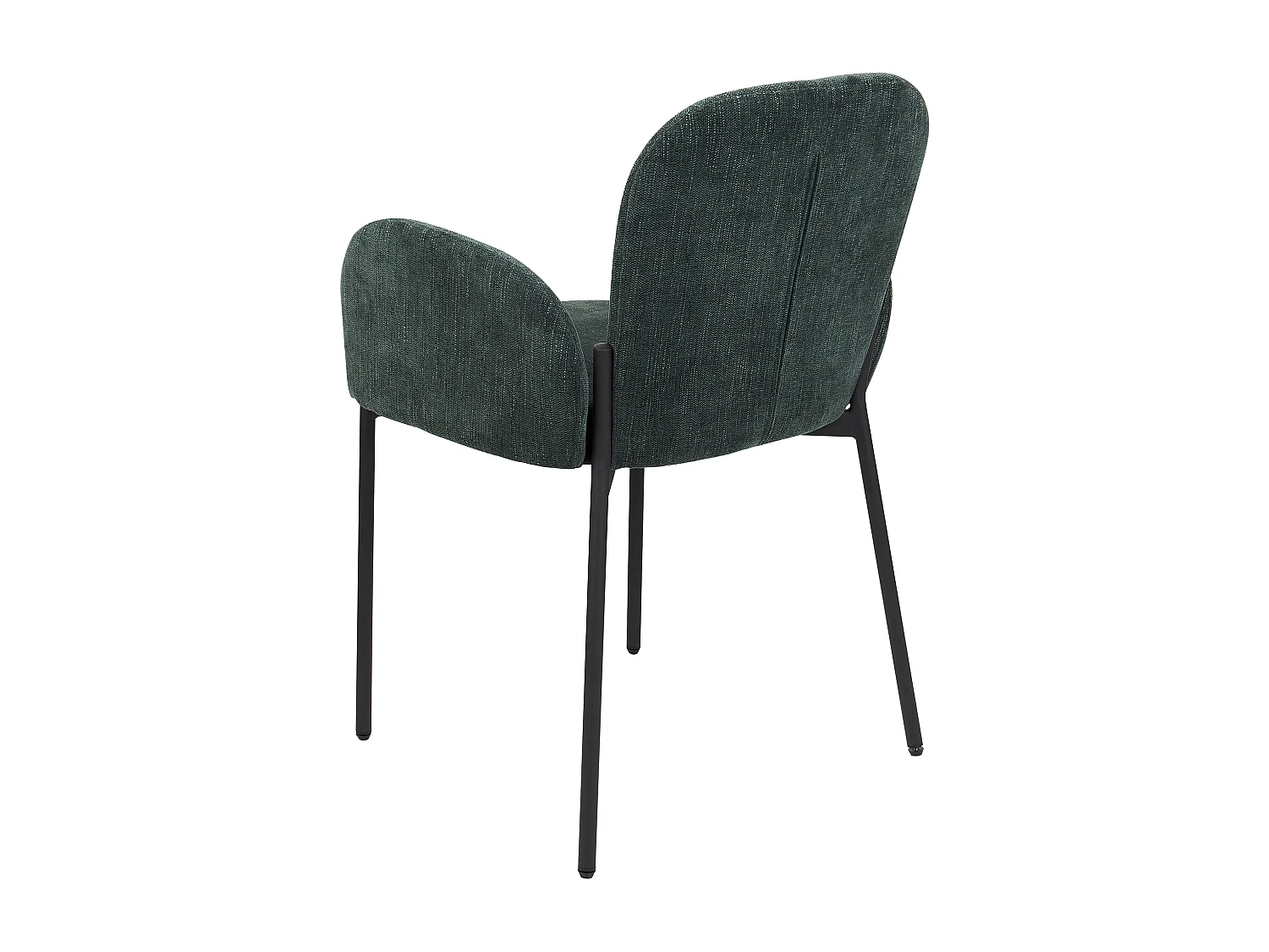 Set van 2 eetkamerstoelen ALBEE Donkergroen