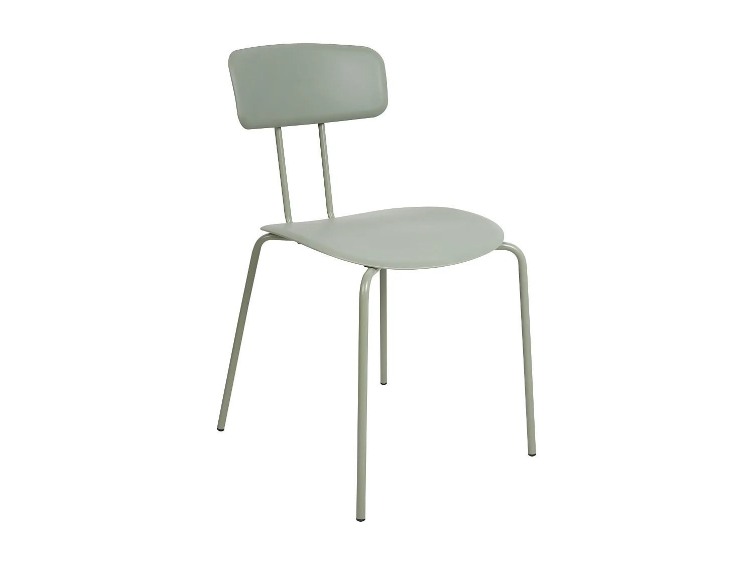 Lot de 2 chaises de salle à manger SIBLEY Vert clair