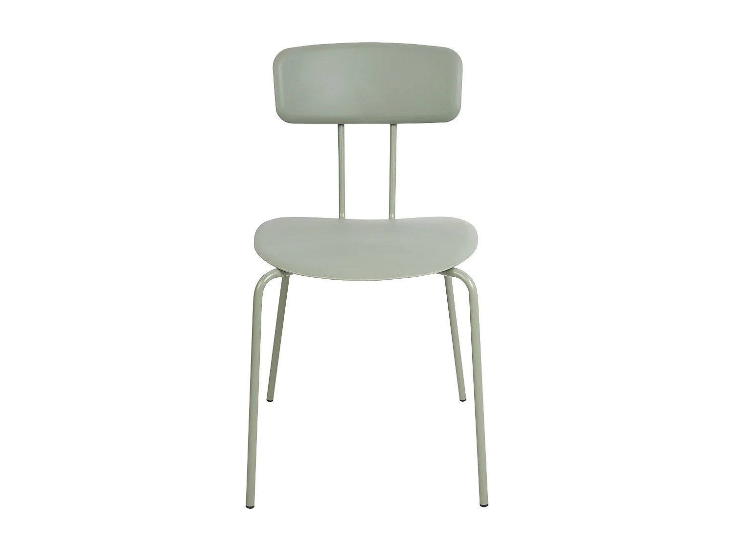 Lot de 2 chaises de salle à manger SIBLEY Vert clair