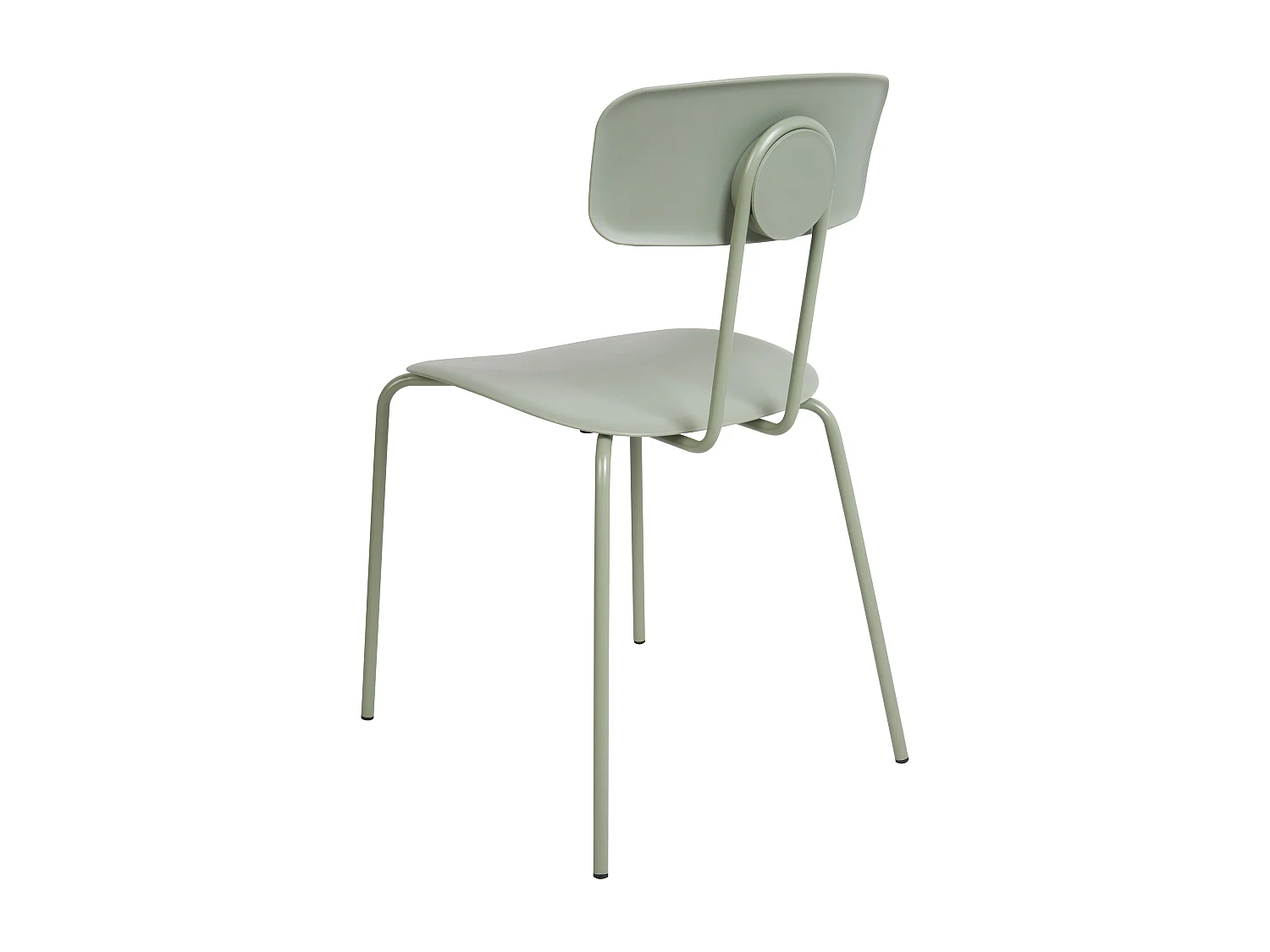 Lot de 2 chaises de salle à manger SIBLEY Vert clair