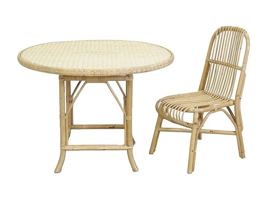 Chaise en rotin - Mia