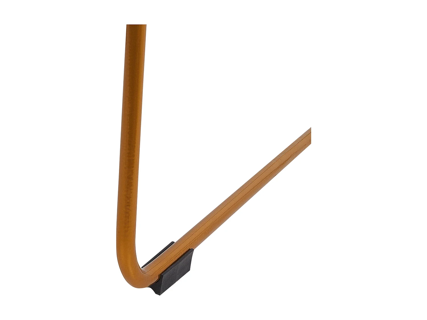 Lot de 2 chaises de salle à manger APPLETON Métal Doré