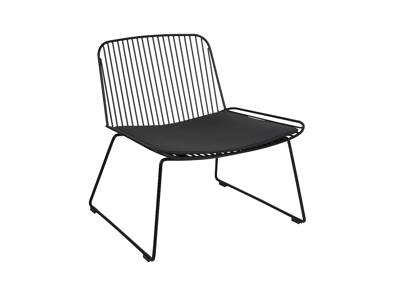 Chaise de salle à manger SNORUM Métal Noir