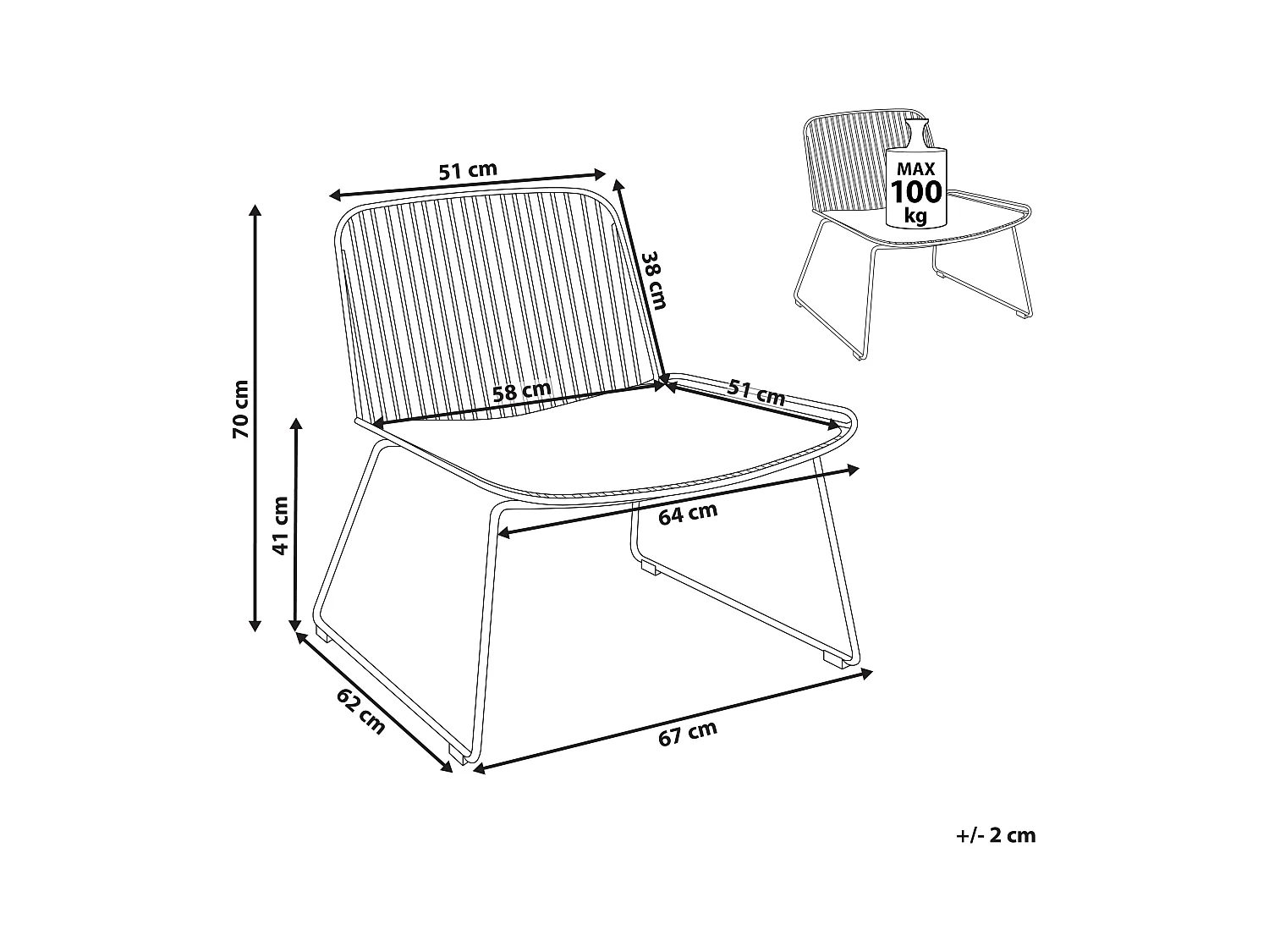 Eetkamerstoel SNORUM Metaal Goud