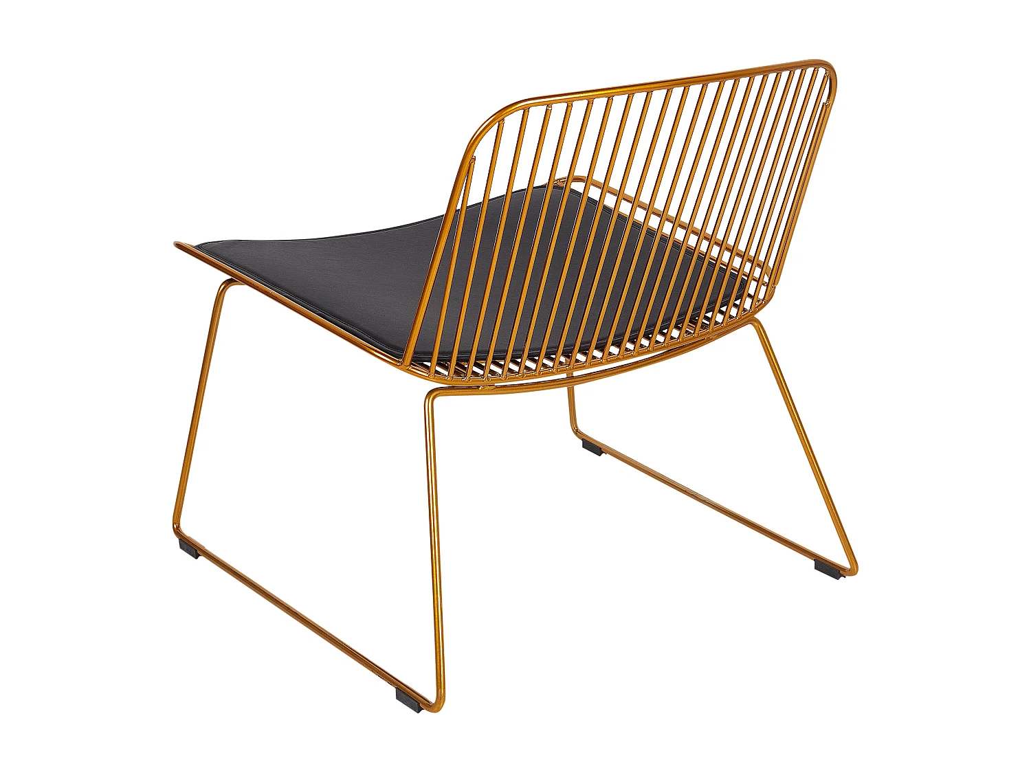 Krzesło do jadalni SNORUM Metal Złoty