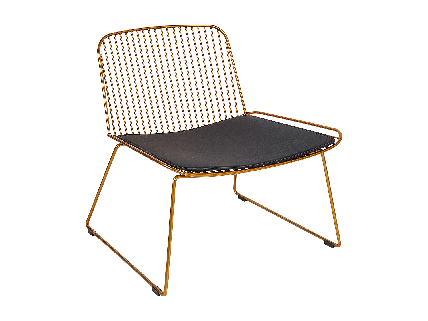 Chaise de salle à manger SNORUM Métal Doré
