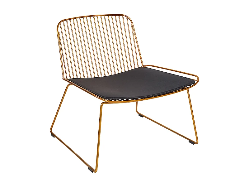 Cadeira de jantar SNORUM Metal Dourado