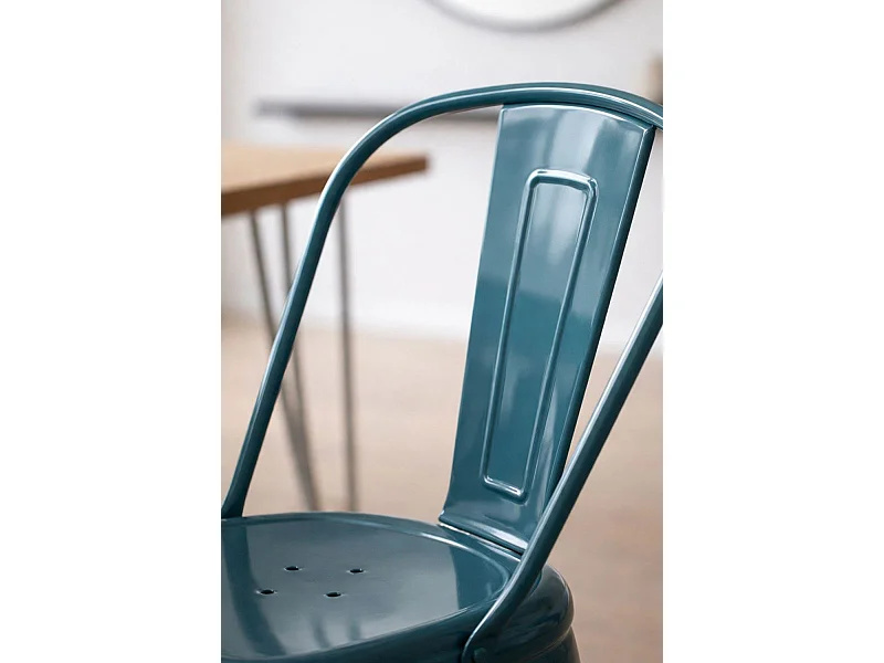 Sillas Comedor - Silla Torix - Verde azulado