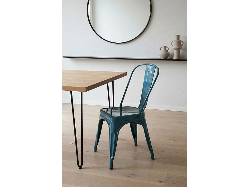 Sillas Comedor - Silla Torix - Verde azulado