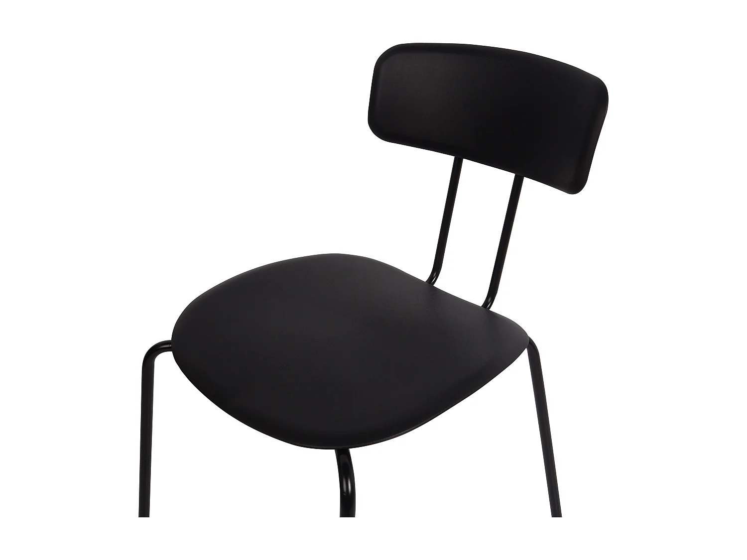 Set di 2 sedie da pranzo SIBLEY Nero