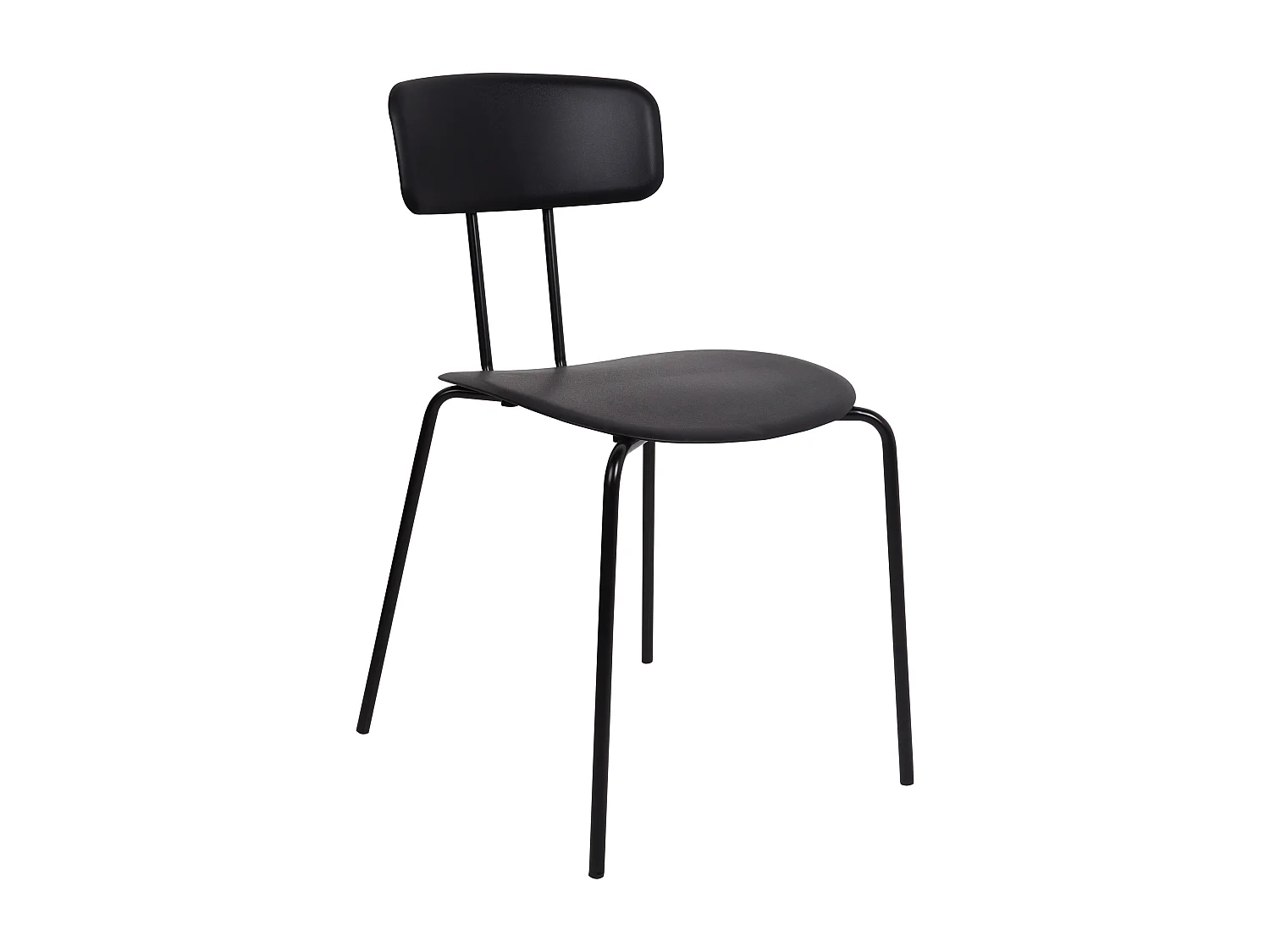 Set di 2 sedie da pranzo SIBLEY Nero
