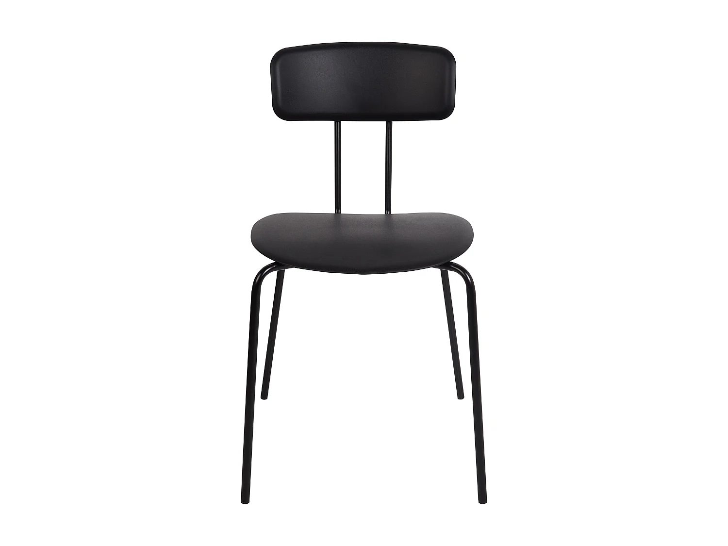 Set di 2 sedie da pranzo SIBLEY Nero