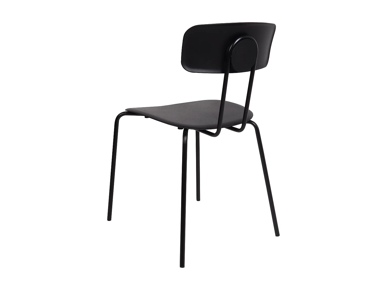 Set di 2 sedie da pranzo SIBLEY Nero