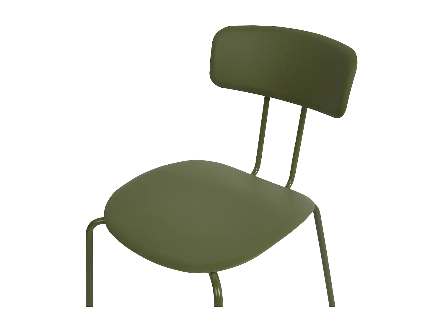 Set van 2 eetkamerstoelen SIBLEY Groen