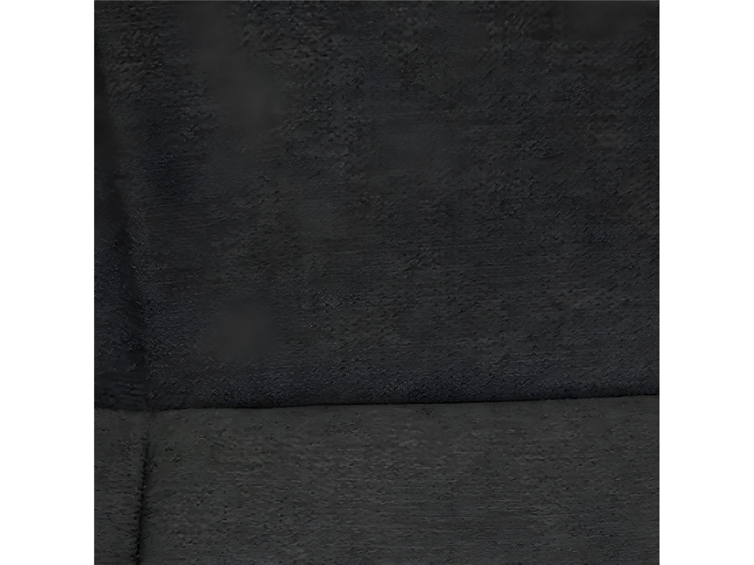 Chaise tissu noir UDC8025 pieds métal