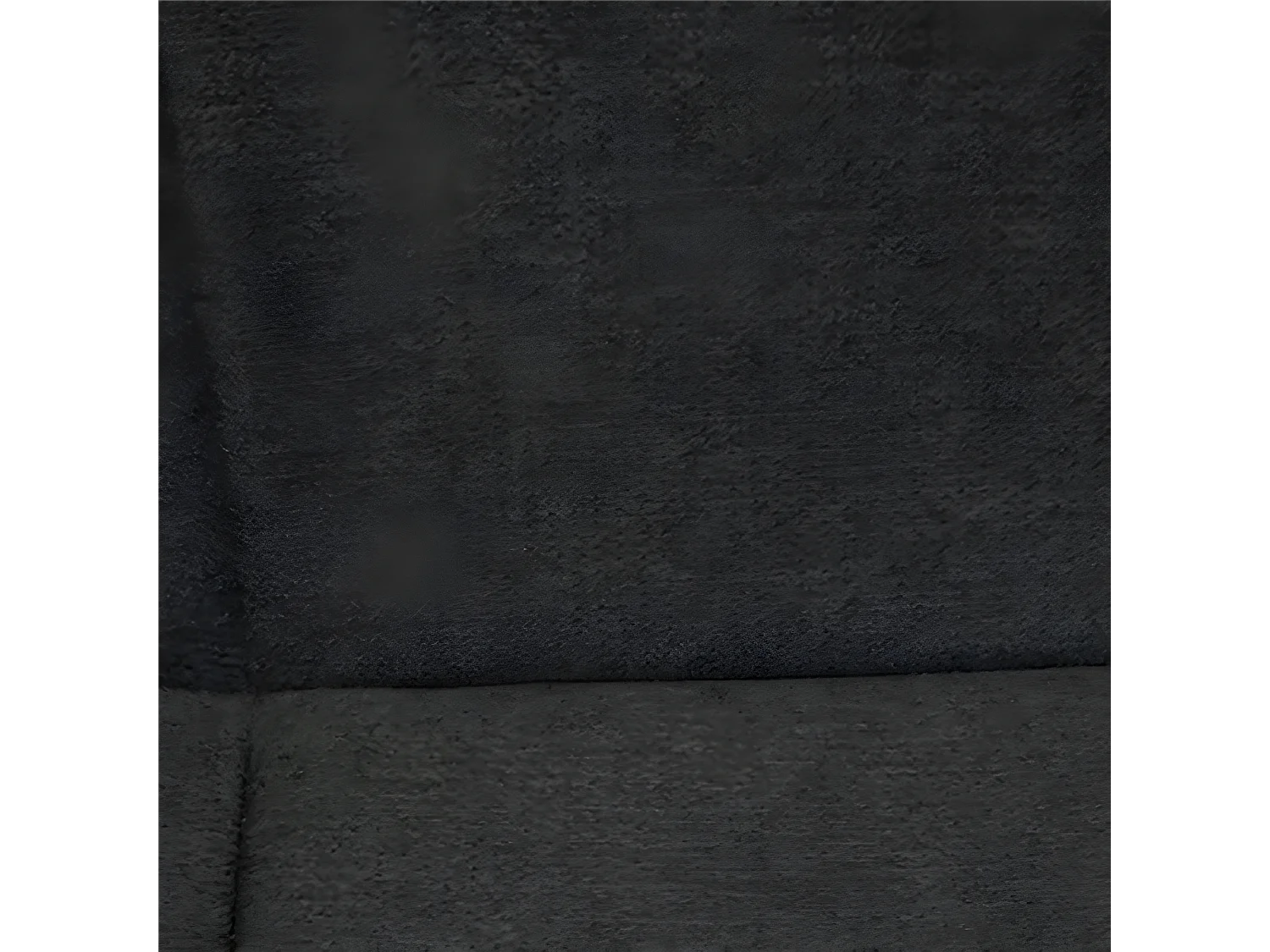 Chaise tissu noir UDC8025 pieds métal