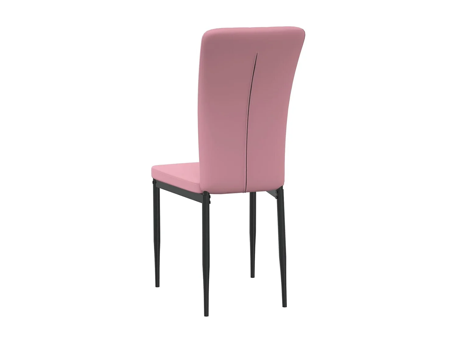 Chaises à manger lot de 2 Rose Velours