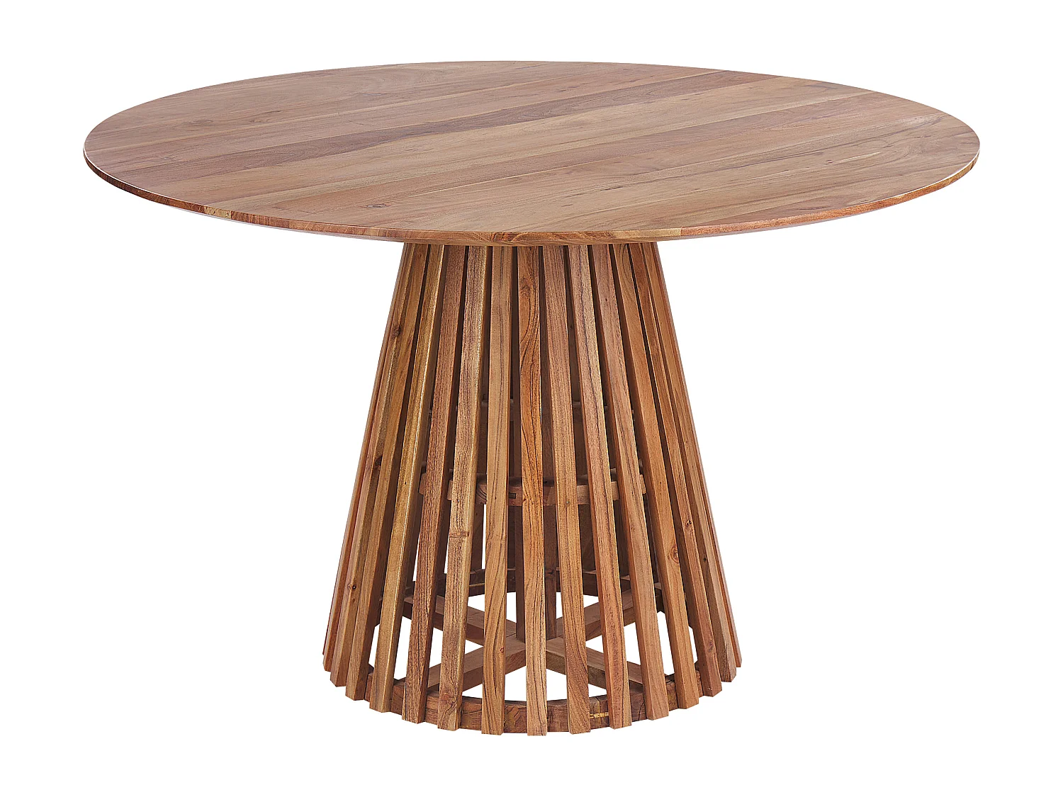 Table de repas MESILLA Marron 120 cm 120 cm Acacia
