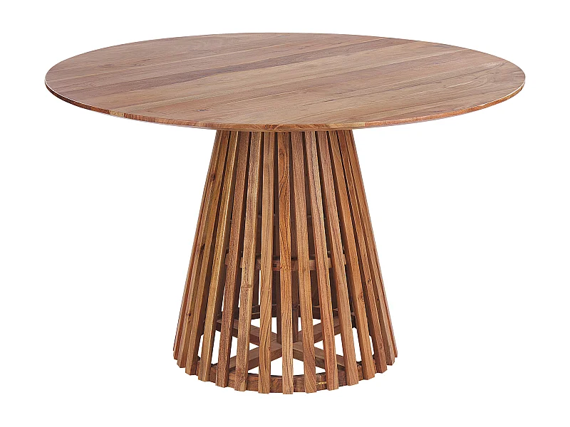 Mesa de comedor MESILLA Marrón 120 cm 120 cm Madera de acacia