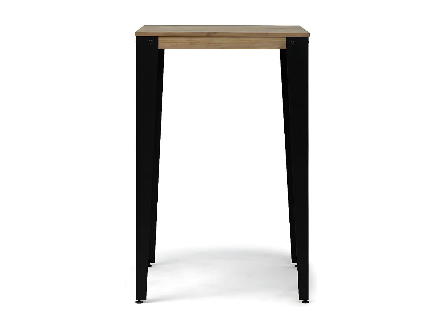 Table Mange debout Lunds 70X70x110cm Anthracite-Vieilli Box Furniture