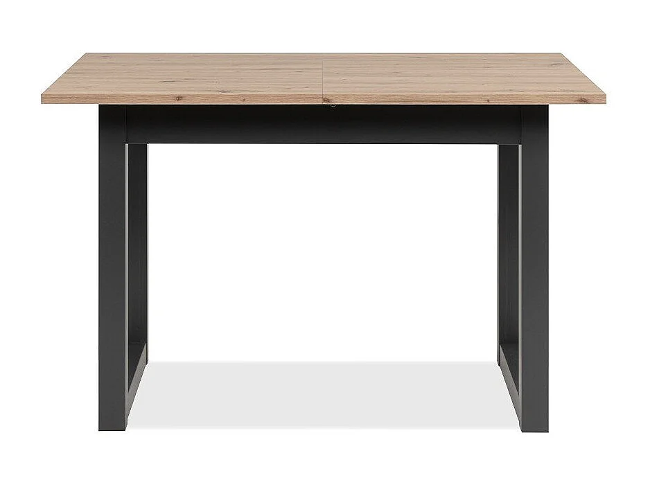 Mesa extensível Denver 4/6 lugares 120-160X75X80 Carvalho/Antracite