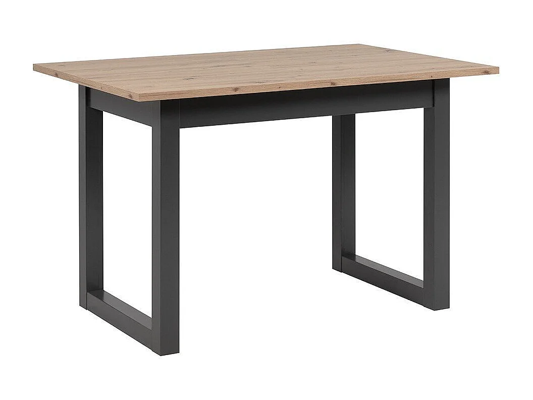 Mesa extensível Denver 4/6 lugares 120-160X75X80 Carvalho/Antracite