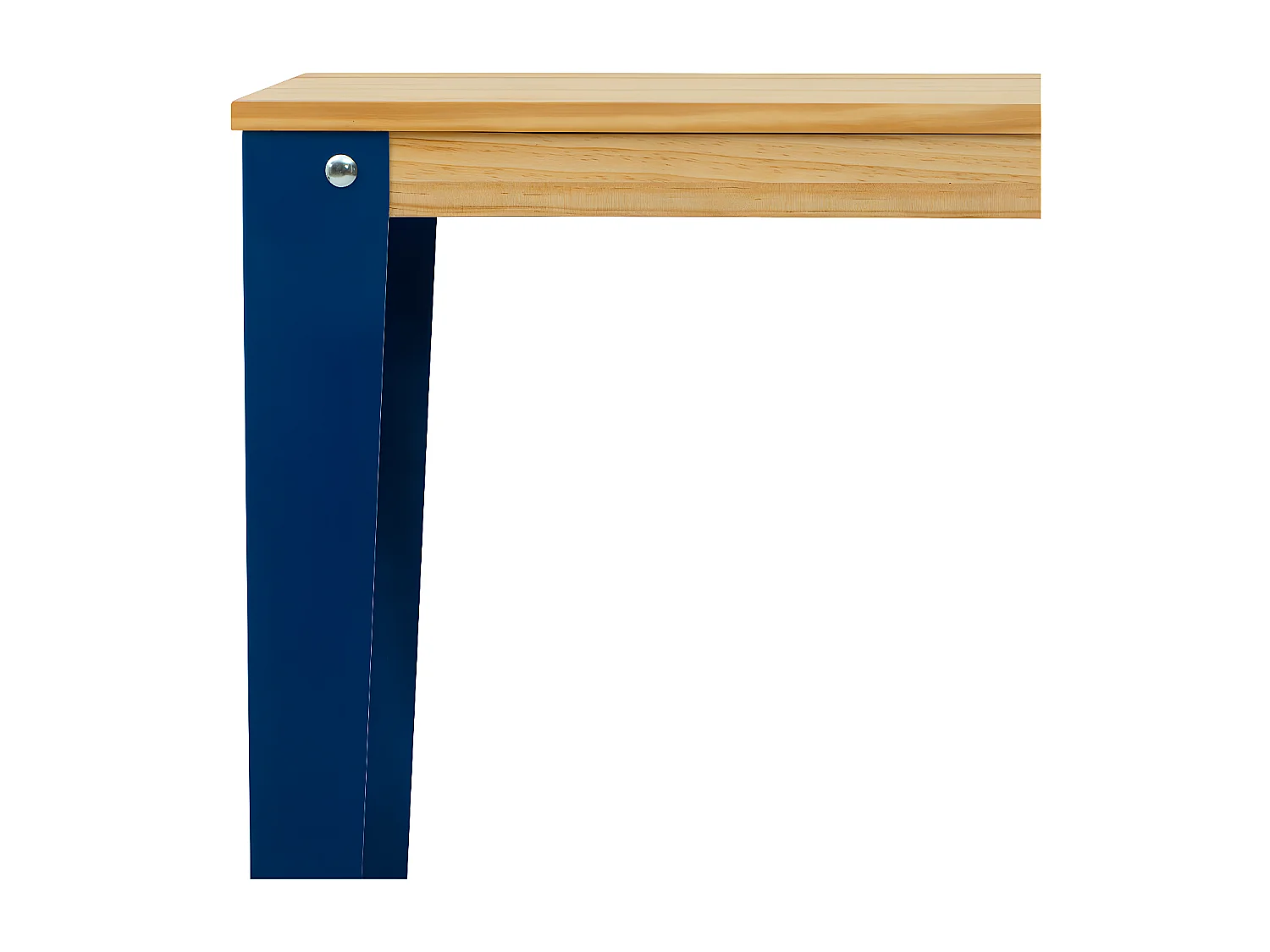 Mesa de Bar Lunds estilo nordico  40x140x110cm Azul – Natural