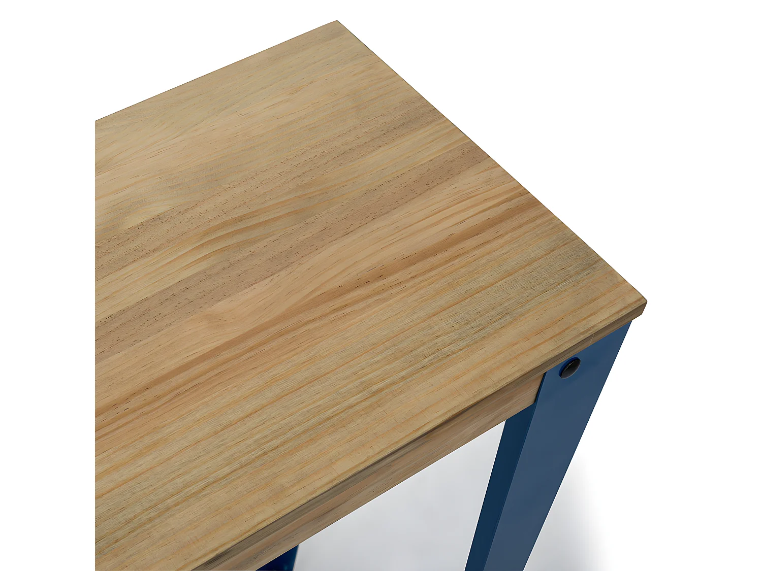 Mesa de Bar Lunds estilo industrial  40x120x110cm Azul – Envelhido