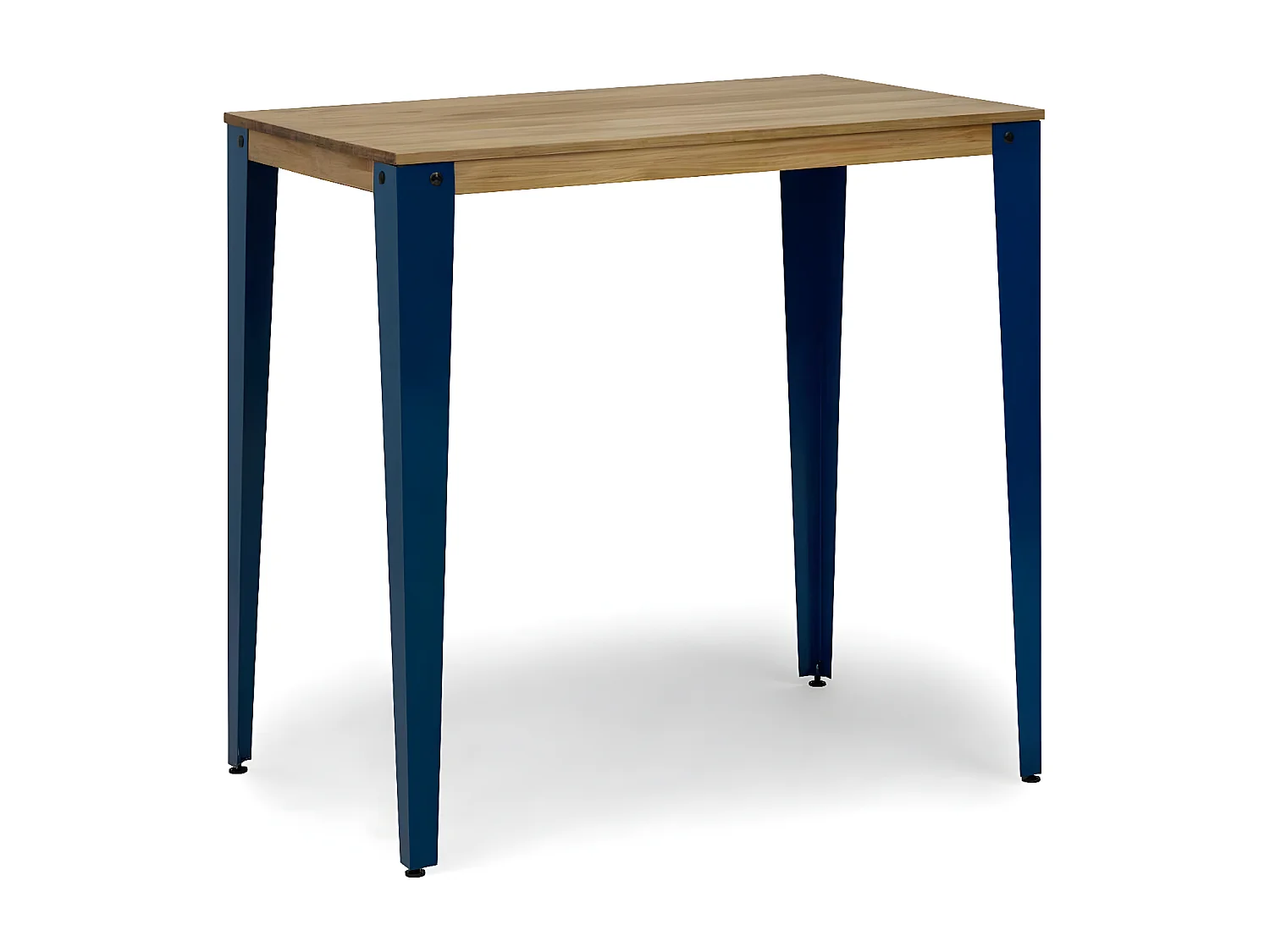 Mesa de Bar Lunds estilo industrial  60x140x110cm Azul – Envelhido