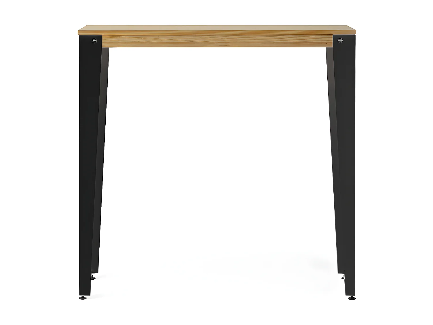 Table Mange debout Lunds 39x70x110cm  Anthracite-Naturel. Box Furniture