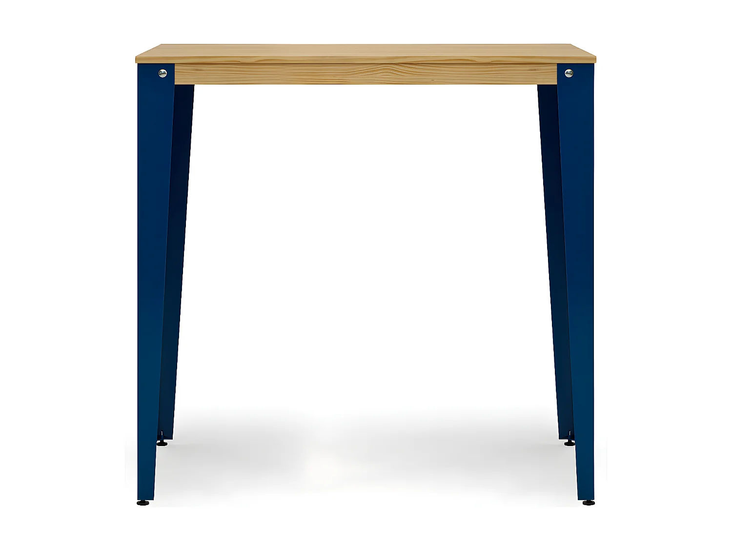 Mesa de Bar Lunds estilo nordico  70x110x110cm Azul – Natural