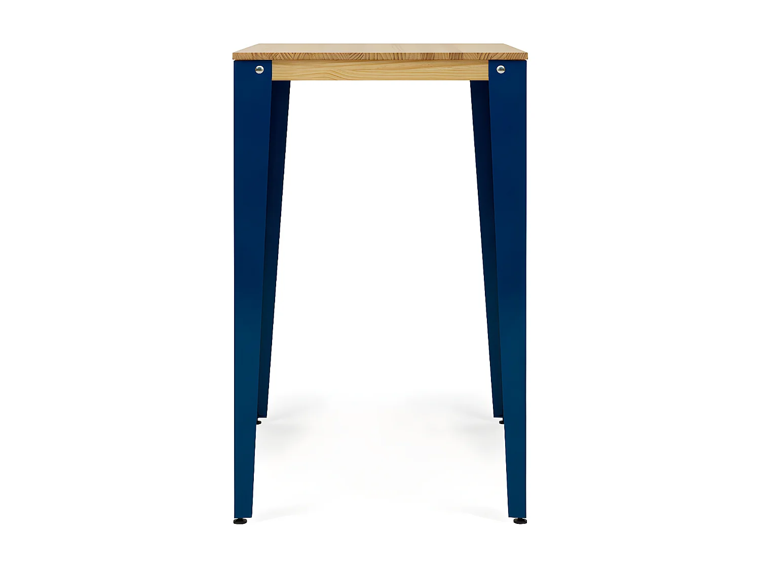 Mesa de Bar Lunds estilo nordico  70x110x110cm Azul – Natural