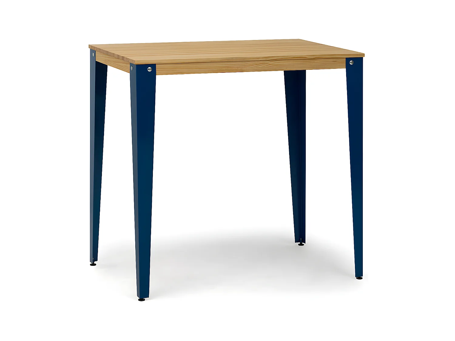Mesa de Bar Lunds estilo nordico  60x100x110cm Azul – Natural